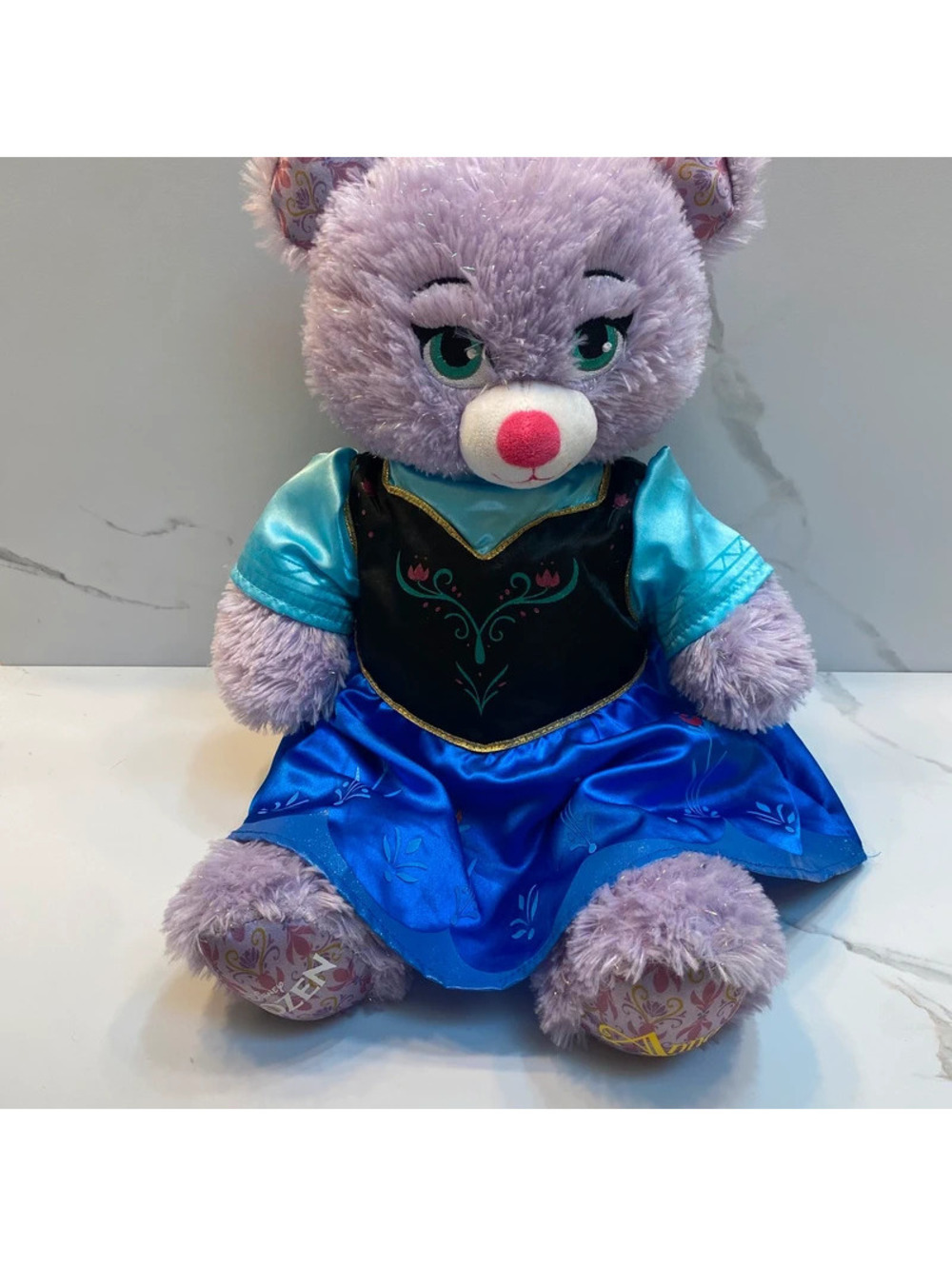 Build a Bear Disney Frozen Anna Sparkle Bear